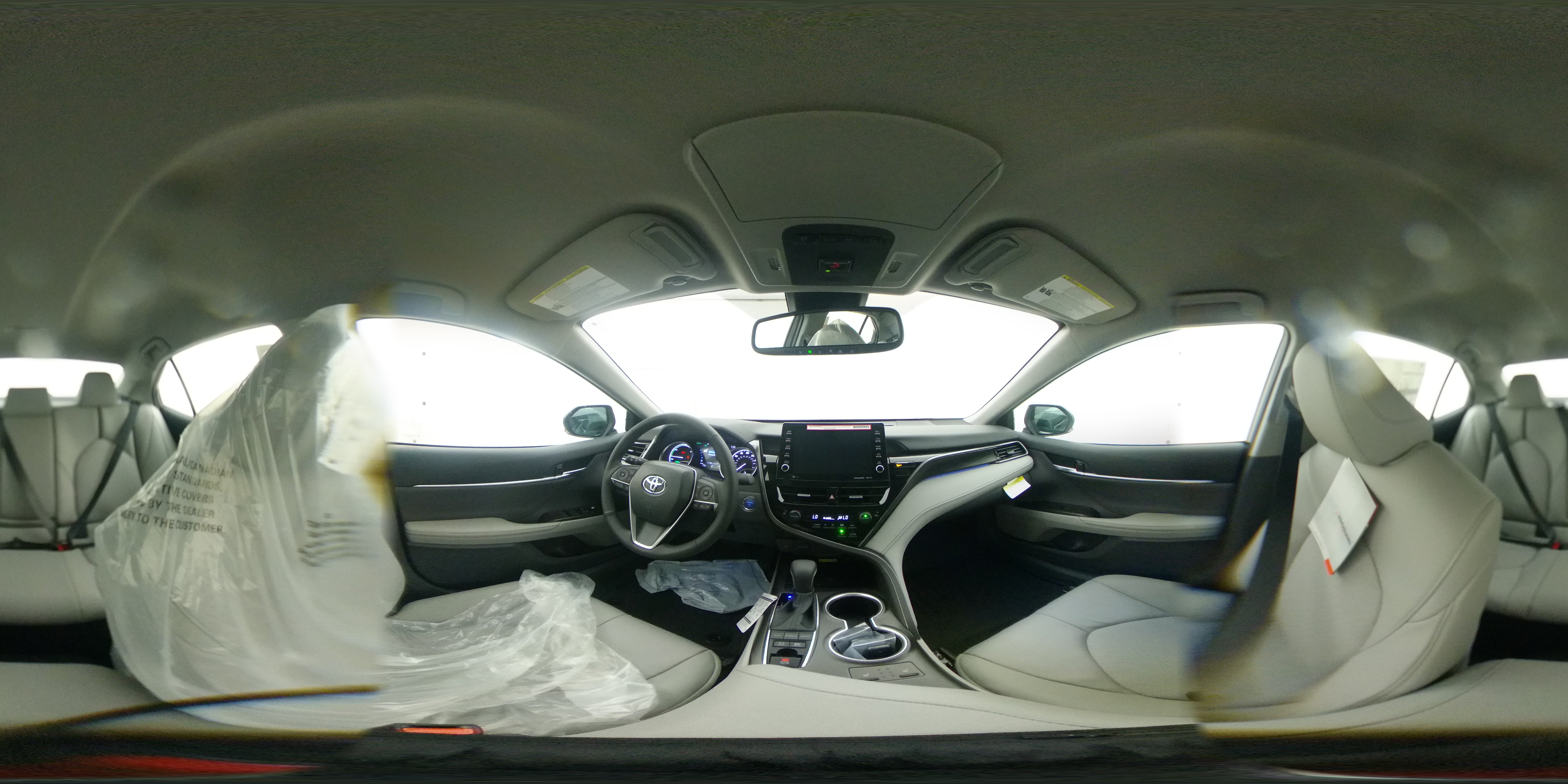 New 2024 MIDNIGHT BLACK METALLIC Toyota XLE 360 Panorama 1
