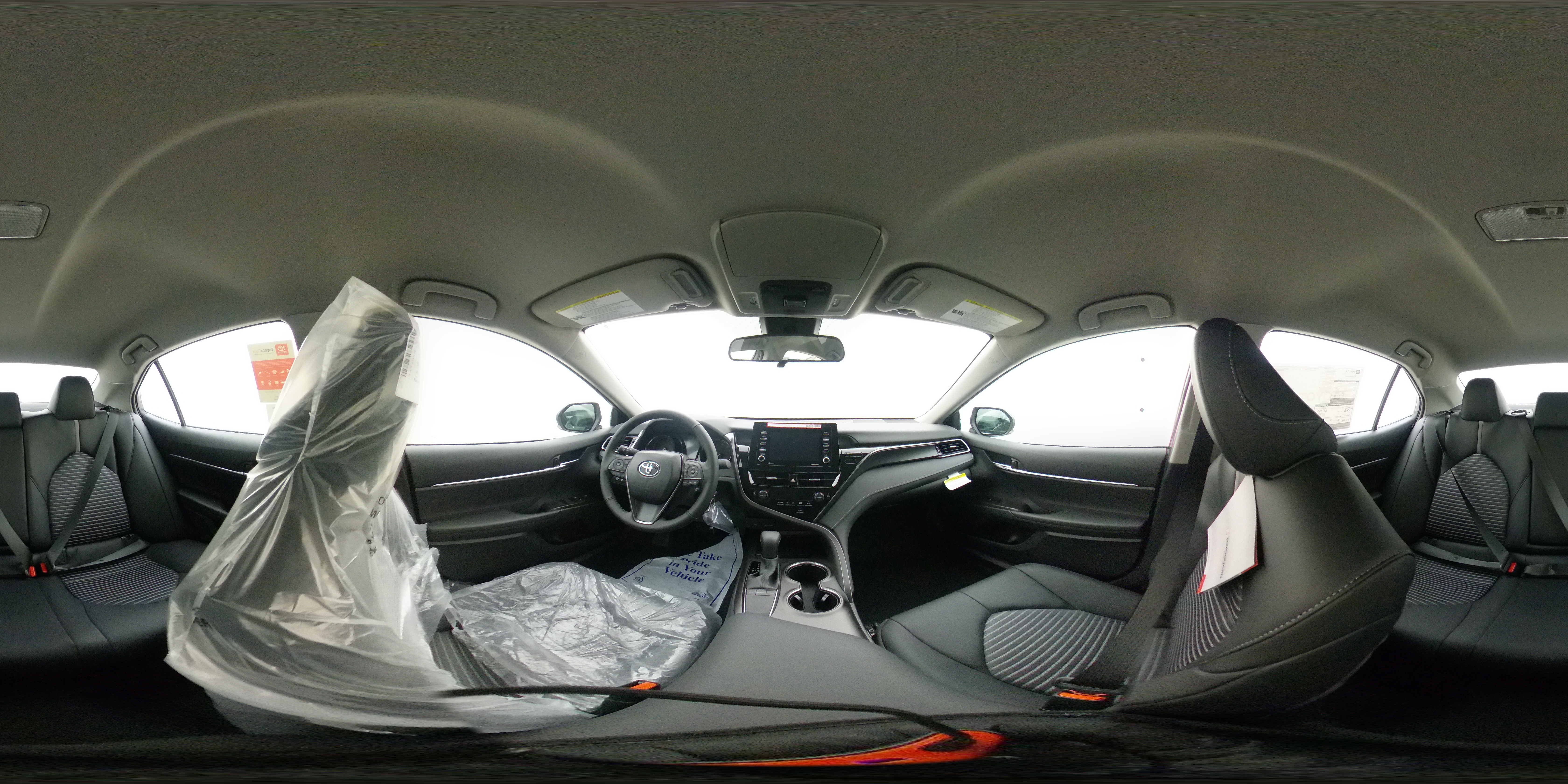 New 2024 MIDNIGHT BLACK METALLIC Toyota SE 360 Panorama 1