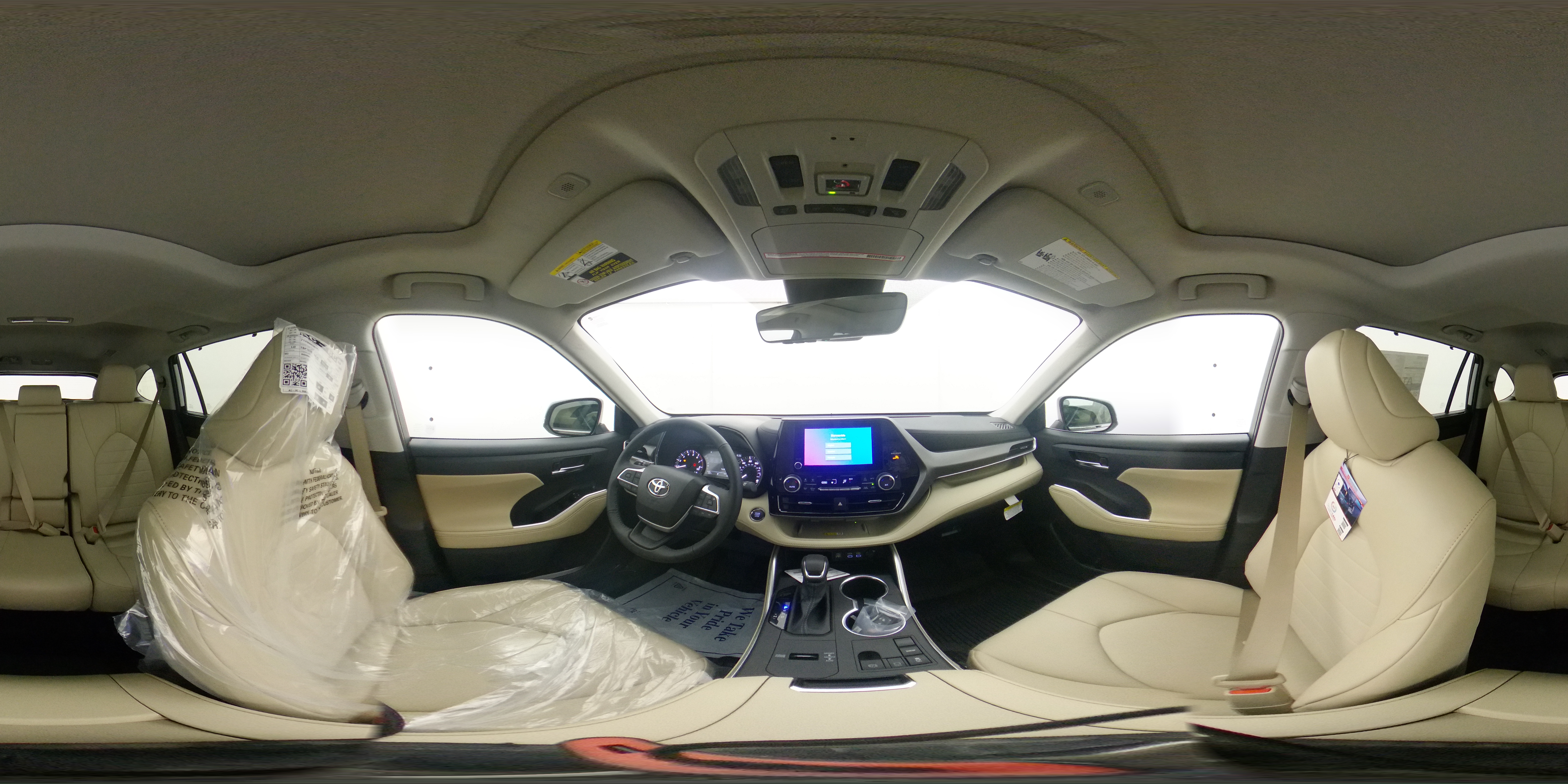 New 2023 PLATINUM WHITE PEARL MC. Toyota XLE 360 Panorama 1
