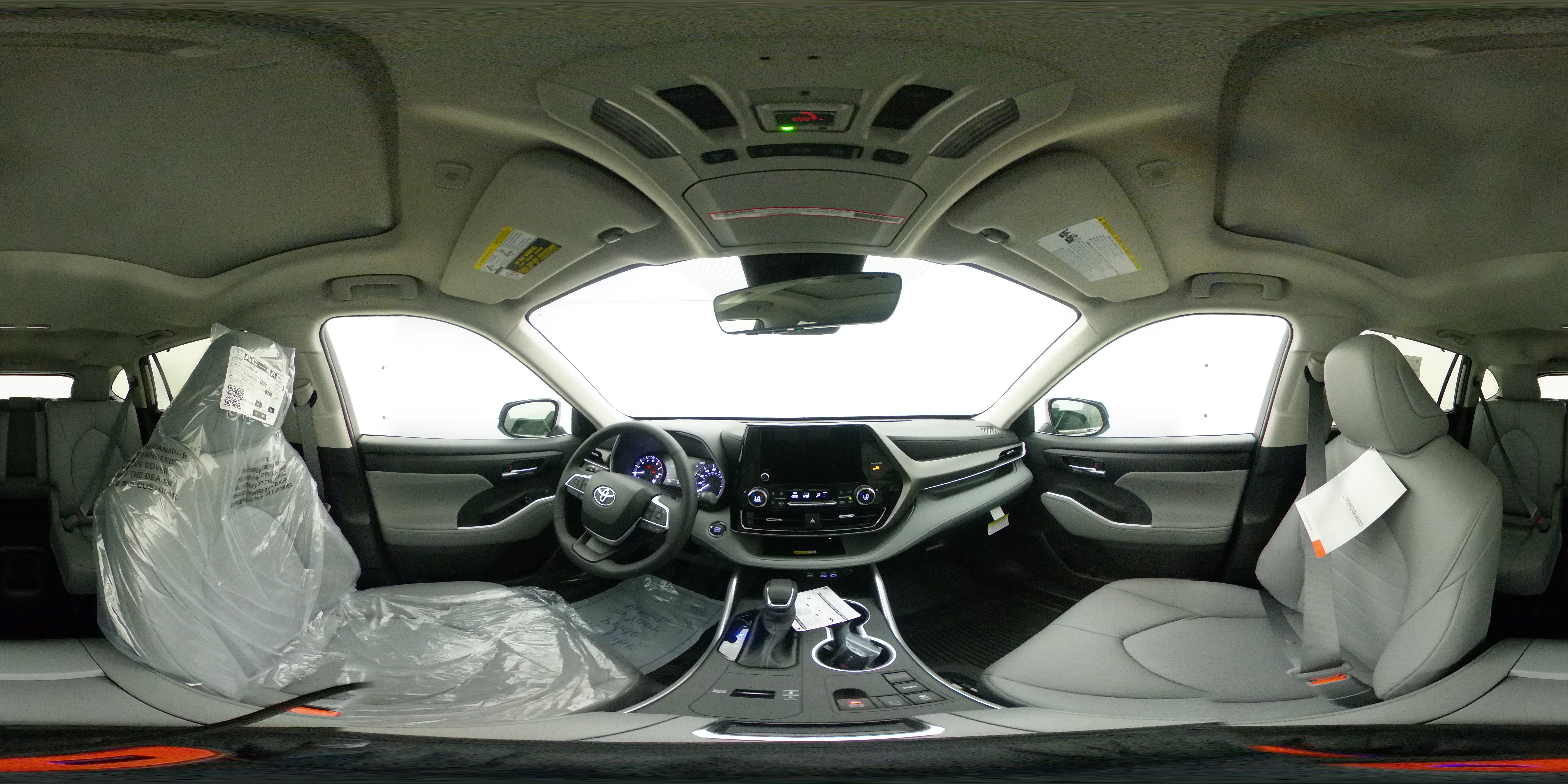 New 2023 CELESTIAL SILVER METALLIC Toyota XLE 360 Panorama 1