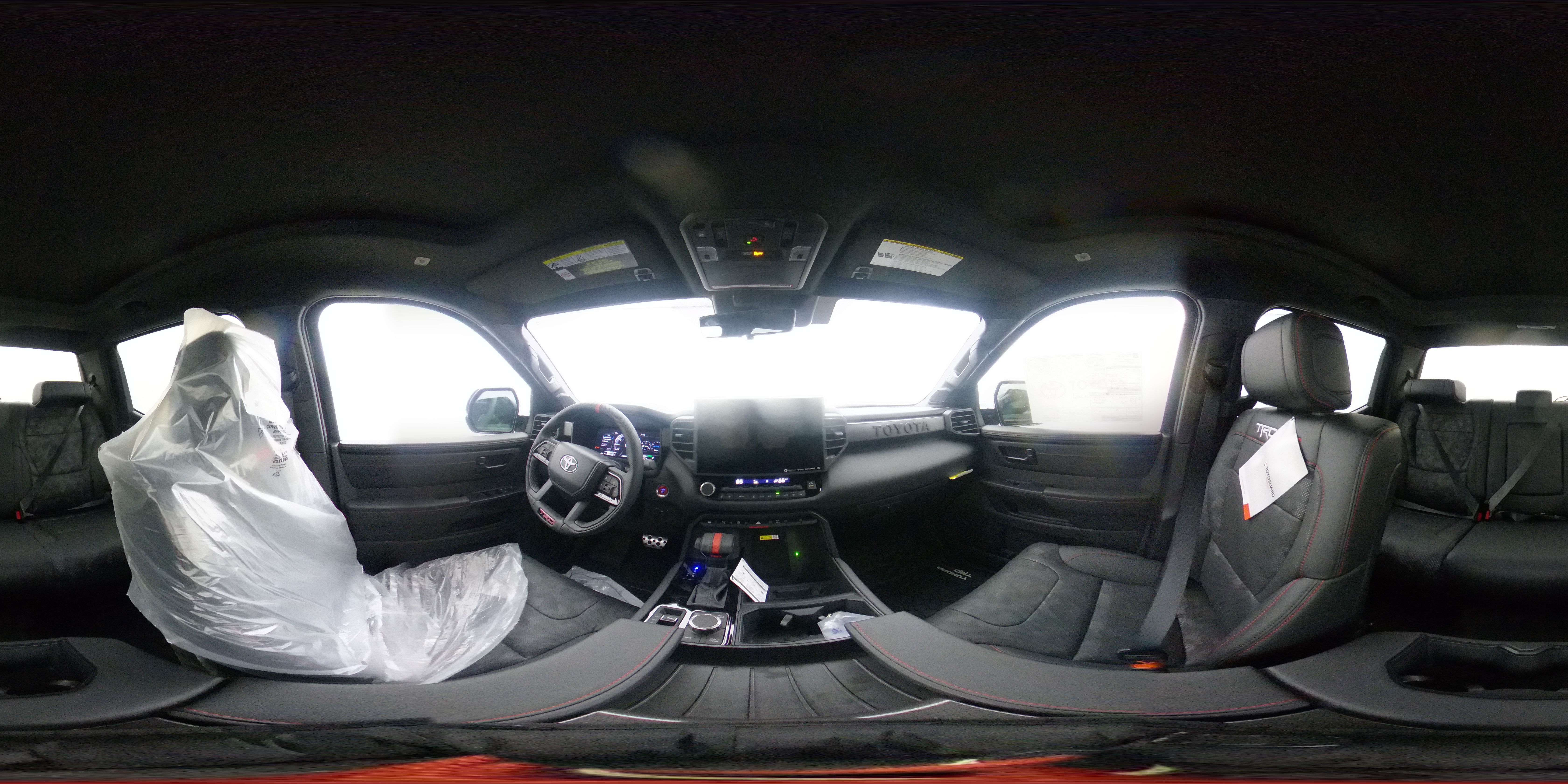 New 2024 MIDNIGHT BLACK METALLIC Toyota TRD Pro 360 Panorama 1