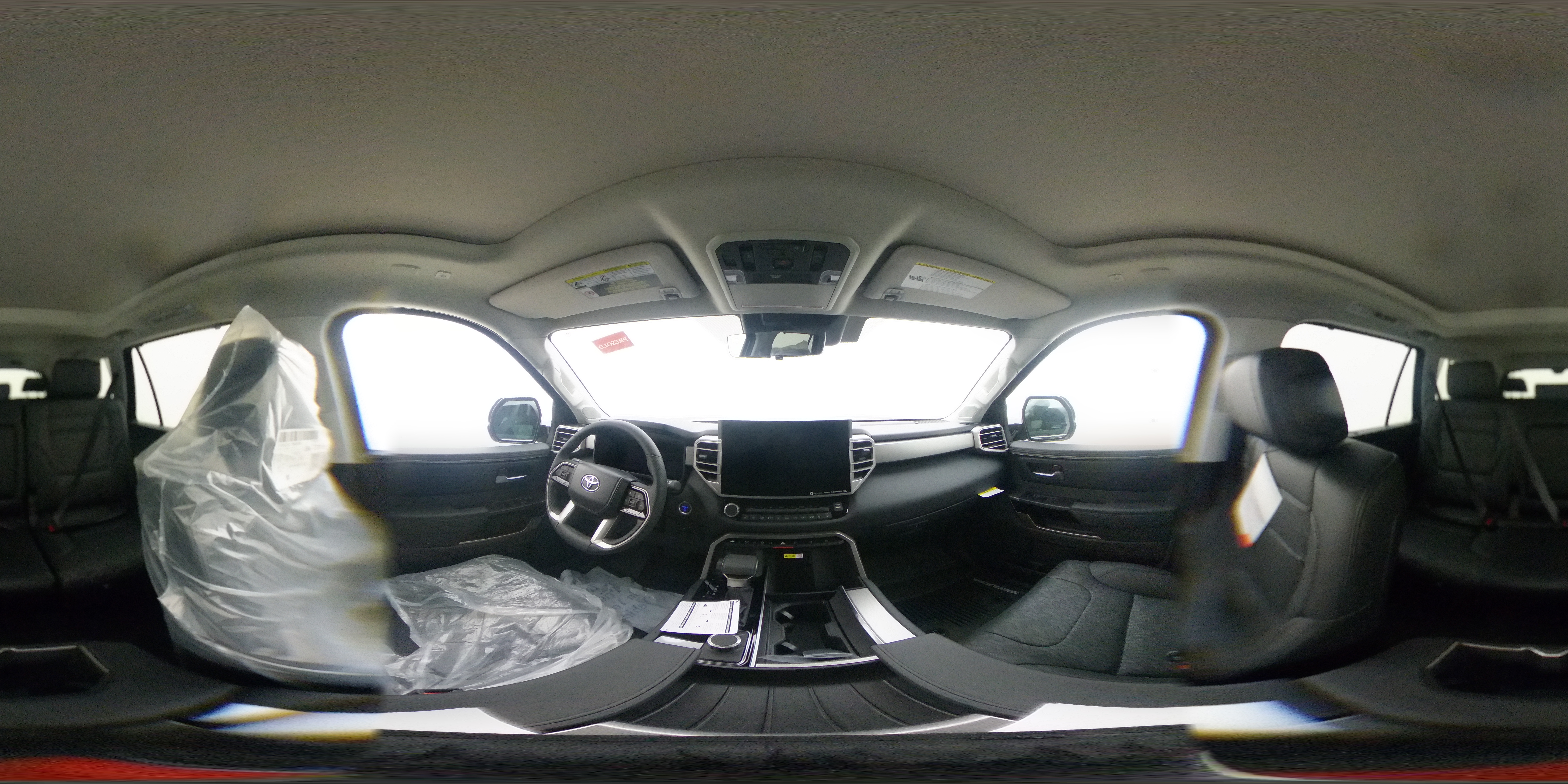 New 2024 MIDNIGHT BLACK METALLIC Toyota Limited 360 Panorama 1