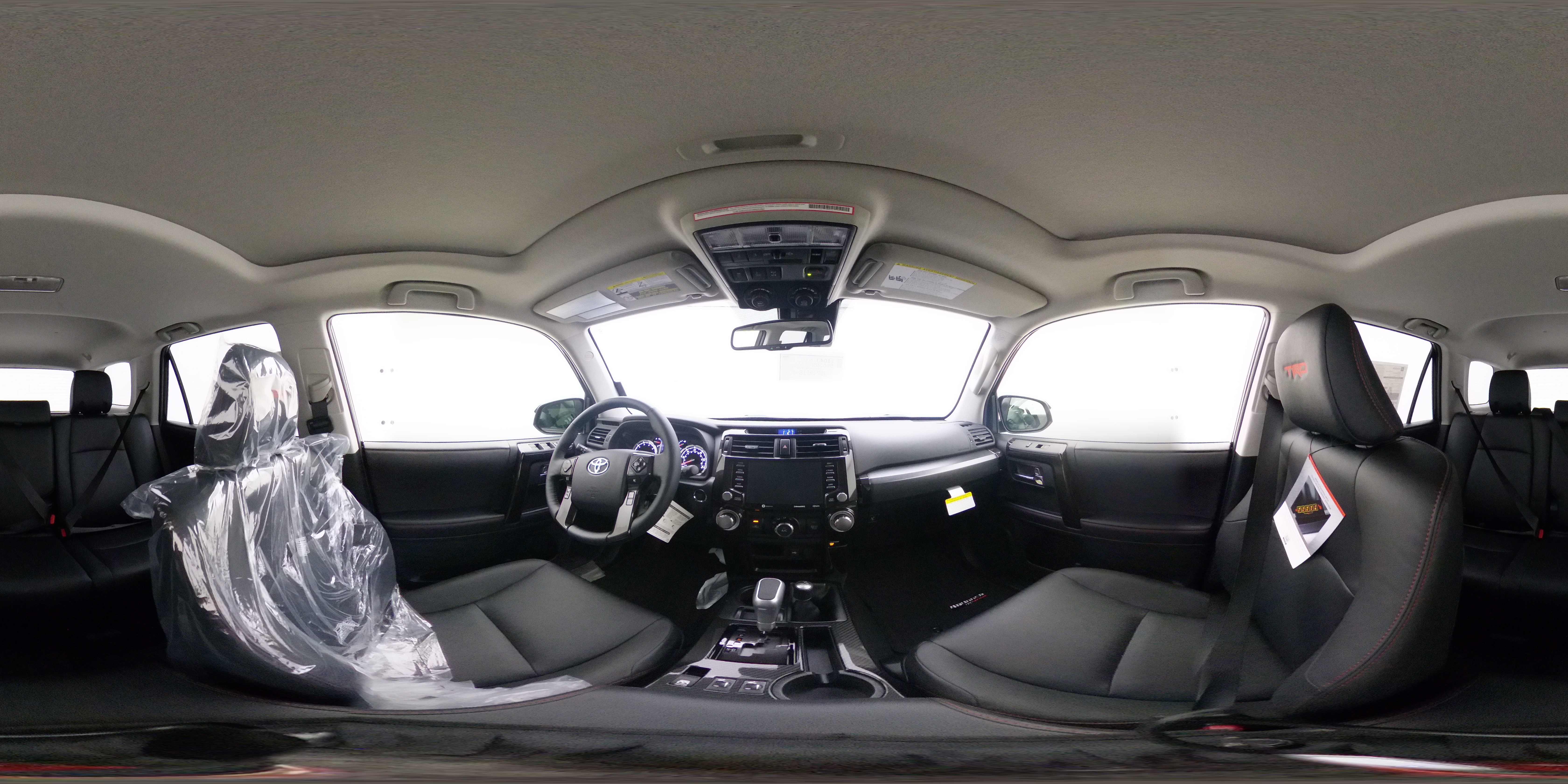 New 2024 MIDNIGHT BLACK METALLIC Toyota TRD Off-Road Premium 360 Panorama 1