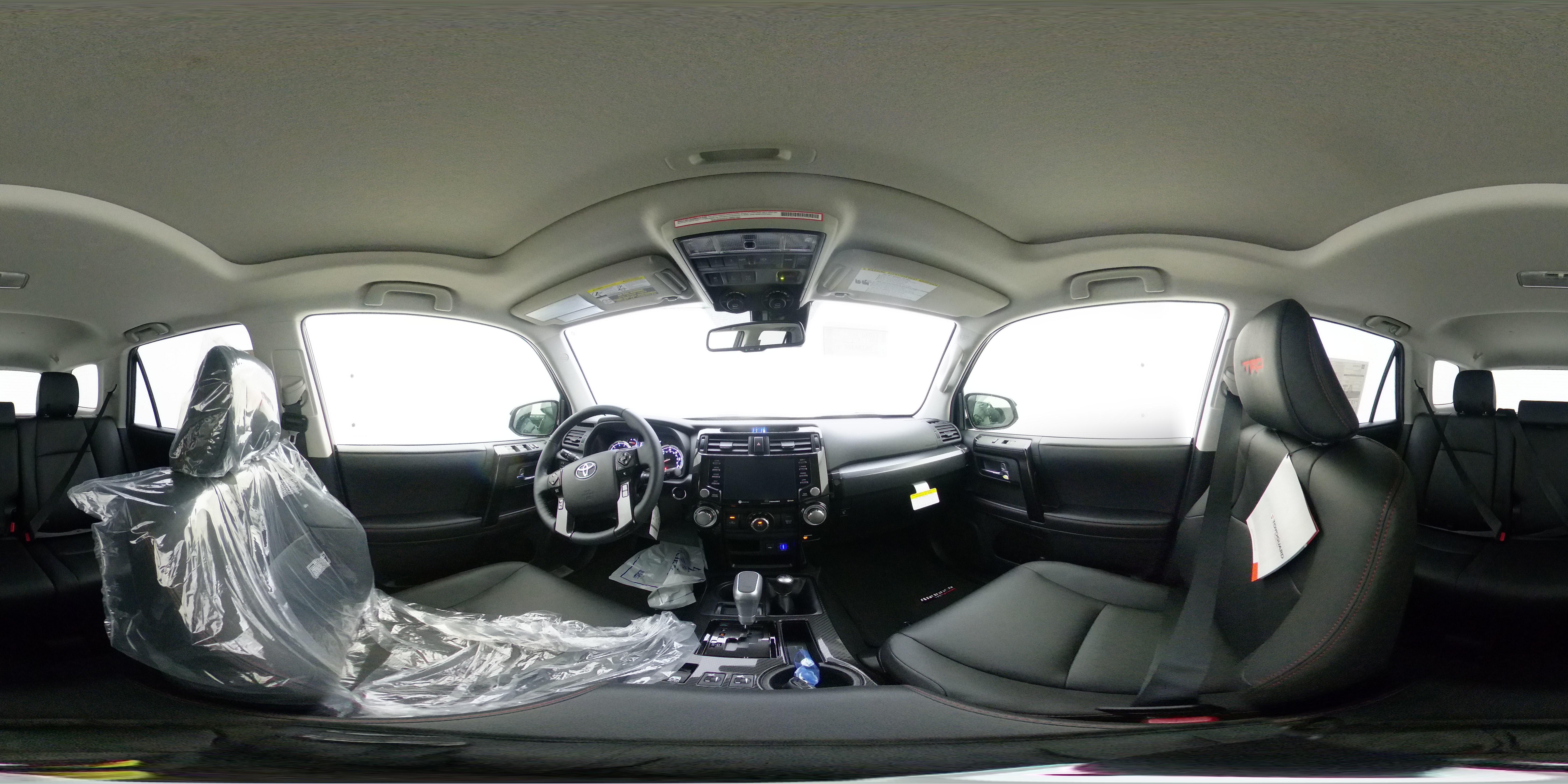 New 2023 MIDNIGHT BLACK METALLIC Toyota TRD Off-Road Premium 360 Panorama 1